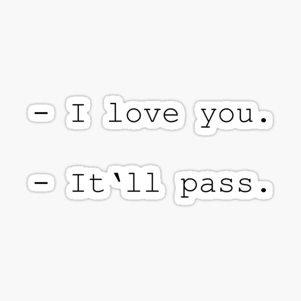 Item preview, Fleabag I love you It’ll pass quote  designed and sold by Agapeart111.