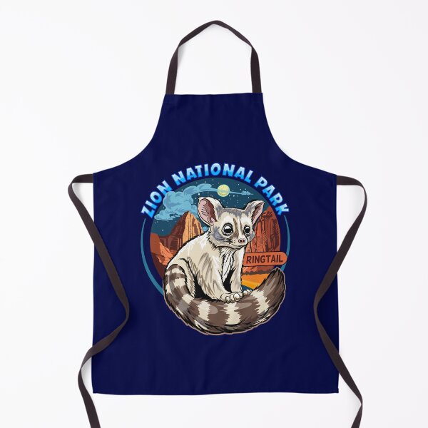 Item preview, Ringtail at Zion National Park at night designed and sold by SunNoonPark.
