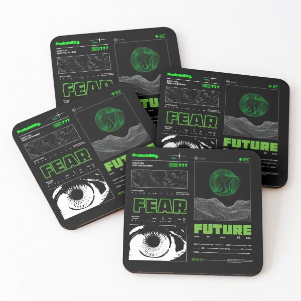 Item preview, Streetwear Acid Green Futuristic Design designed and sold by Cyber-Cyanide.