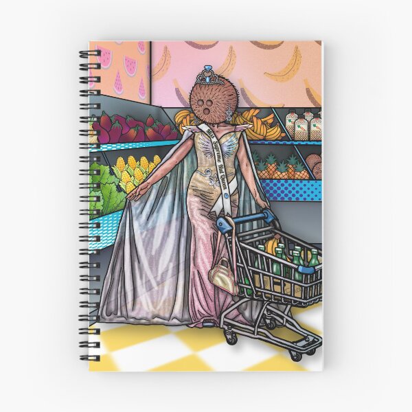 Item preview, Coconut Head: Dressed to Impress…the Supermarket  designed and sold by FreyStrandDraws.