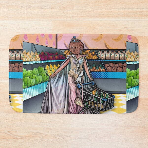 Item preview, Coconut Head: Dressed to Impress…the Supermarket  designed and sold by FreyStrandDraws.