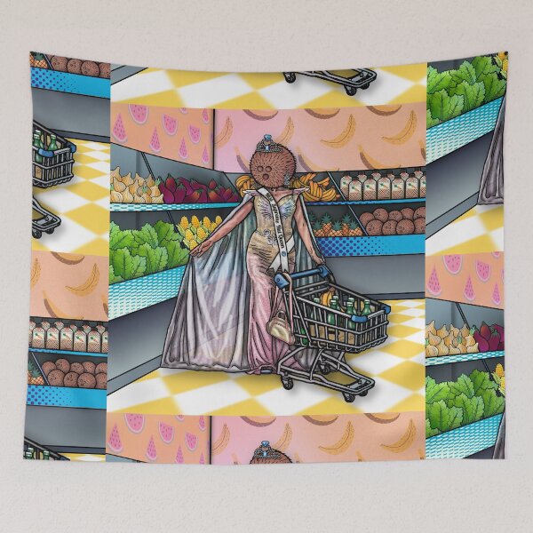 Item preview, Coconut Head: Dressed to Impress…the Supermarket  designed and sold by FreyStrandDraws.