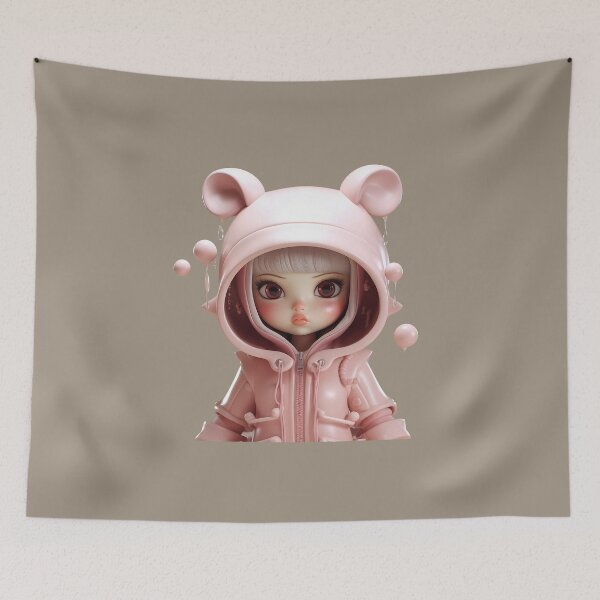Item preview, Bubblegum girl prepares for space travel designed and sold by adamcr.