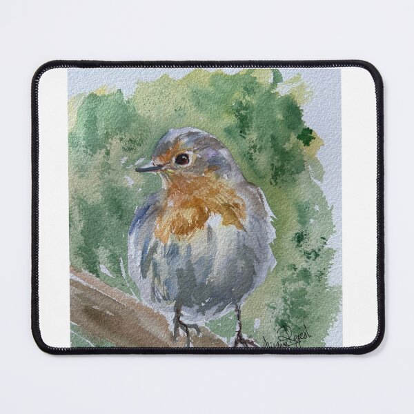 Item preview, Summer Robin Bird designed and sold by AnjuPaintings.