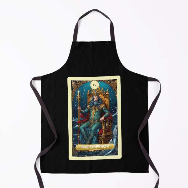 Item preview, The Emperor Major Arcana Mermaid Tarot Card designed and sold by SirenasWorld.