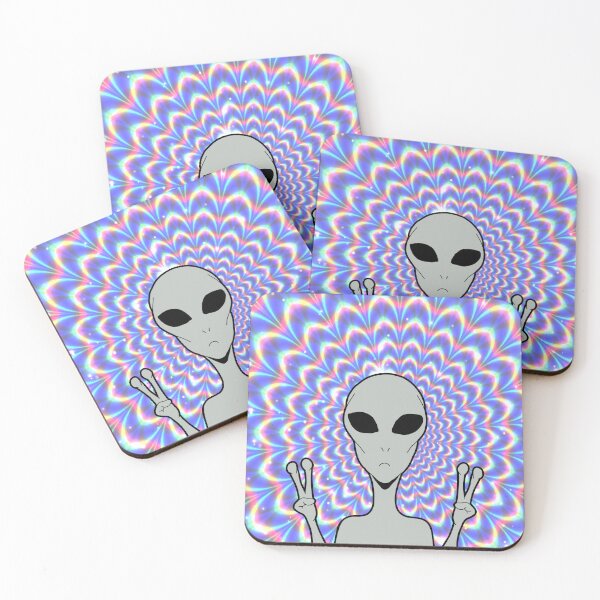 Item preview, Psychedelic Alien designed and sold by ToxicMentality.