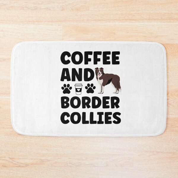 Aperçu de l'œuvre Café et Border Collies créée et vendue par TheAnimalZ00.