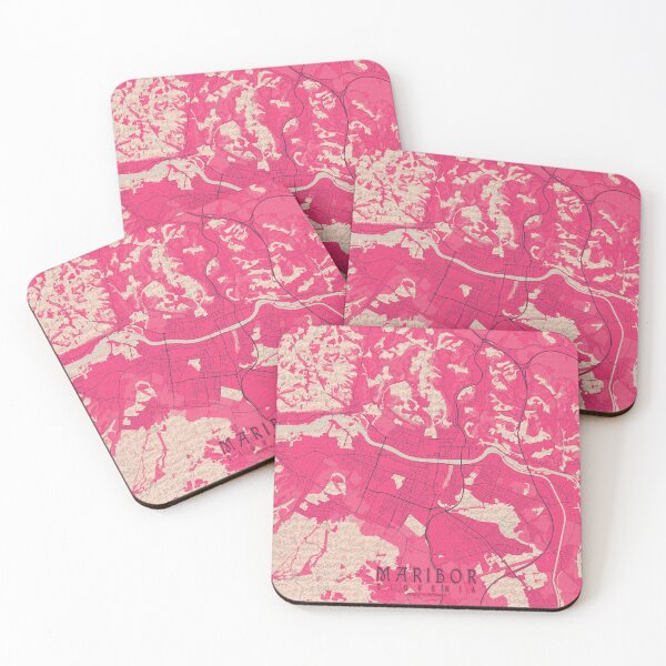 Item preview, Maribor City Map of Slovenia  - Blossom designed and sold by deMAP.