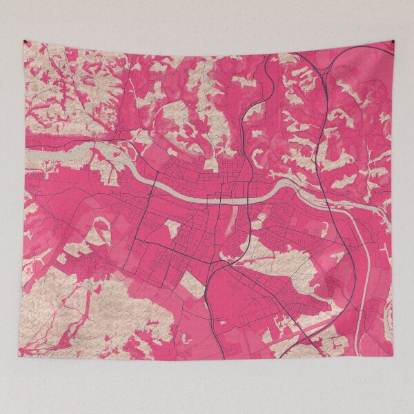 Item preview, Maribor City Map of Slovenia  - Blossom designed and sold by deMAP.