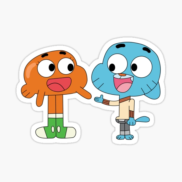 Gumball and Darwin Sticker - Sticker Mania