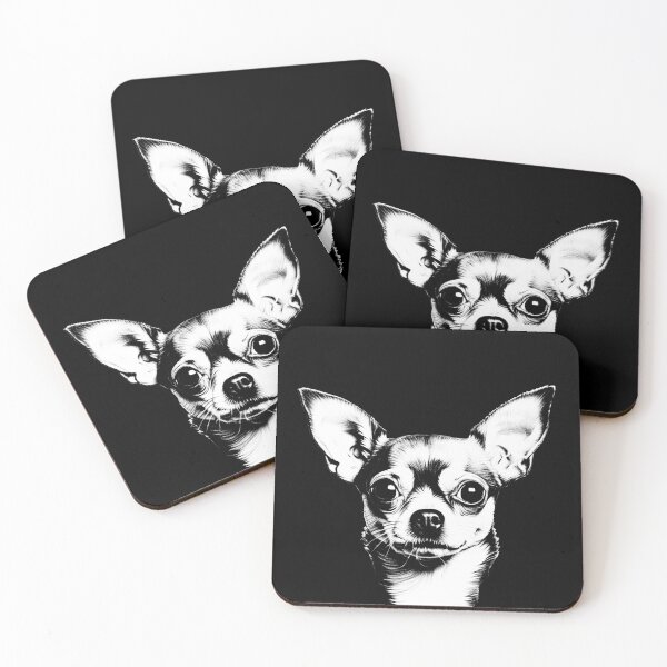Item preview, Chihuahua Dark T-shirt Art designed and sold by allthis.