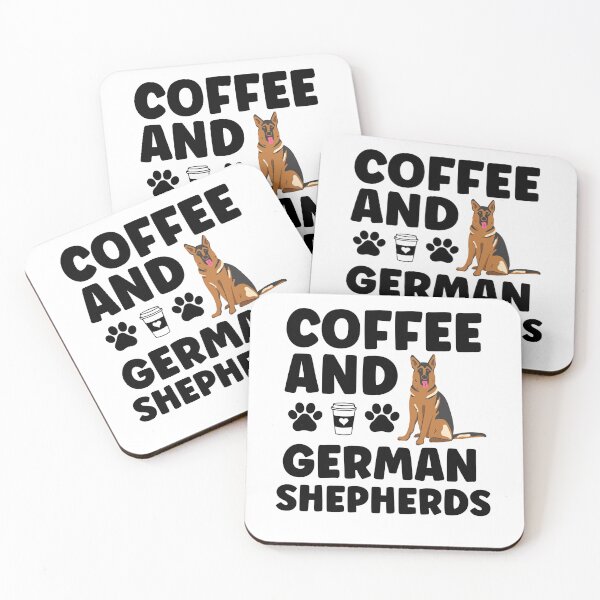 Item preview, Coffee and German Shepherds designed and sold by TheAnimalZ00.
