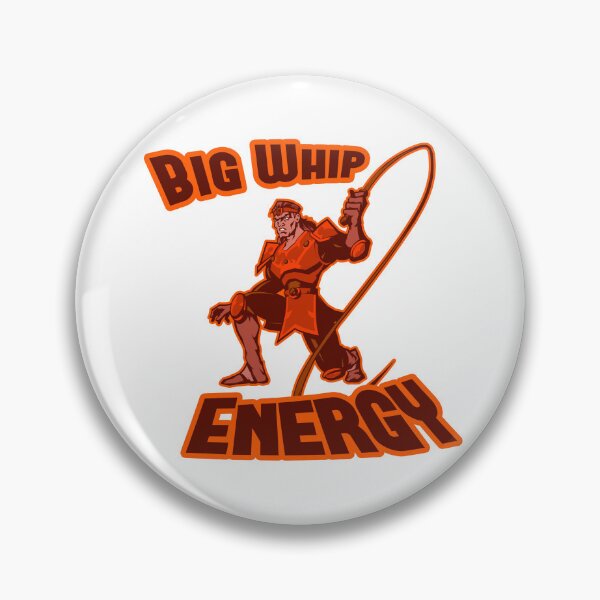 Item preview, Simon Belmont "Big Whip Energy" designed and sold by Slampbell Presents.