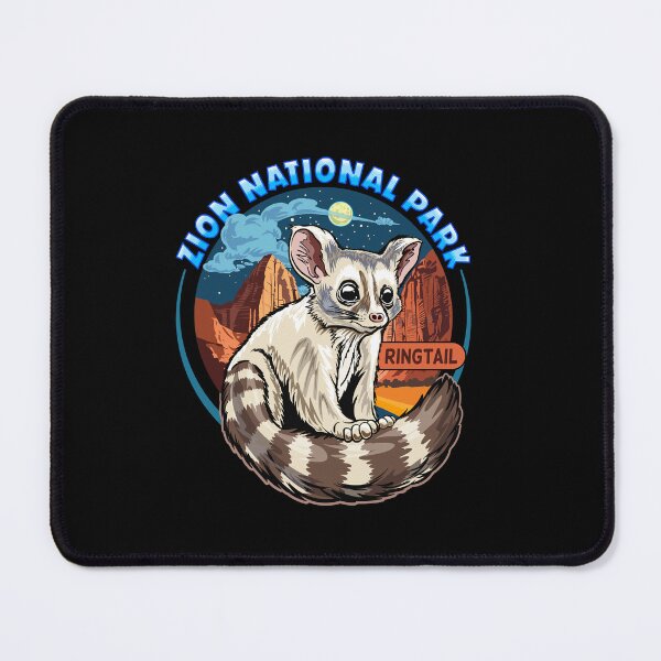 Item preview, Ringtail at Zion National Park at night designed and sold by SunNoonPark.