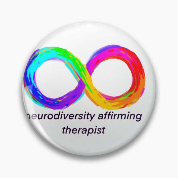 Item preview, Neurodiversity Affirming therapist designed and sold by Grouchy-rauchy.