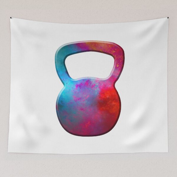 Item preview, Kill the Wod Motivation Crossfit Gym Galaxy Pattern designed and sold by nikolap99.