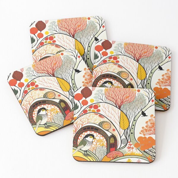 Item preview, Pájaro al costado de la cabaña mágica designed and sold by paulagonig.