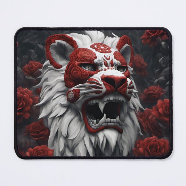 Item preview, Day of the Dead - Lion designed and sold by Patricia Johnston.