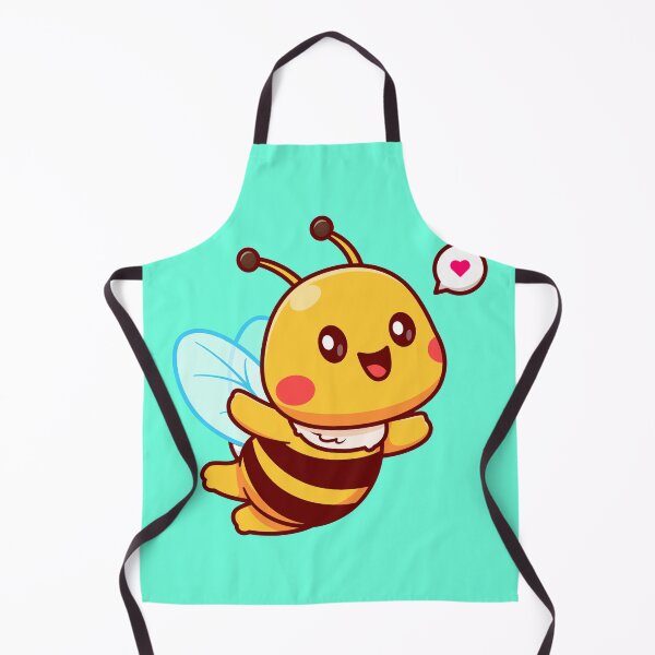 Item preview, Cute Honey Bee Flying Cartoon Icon designed and sold by hjian8219.