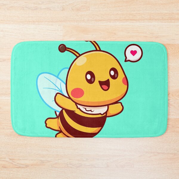 Item preview, Cute Honey Bee Flying Cartoon Icon designed and sold by hjian8219.