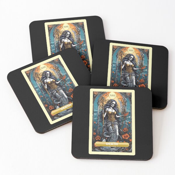 Item preview, Death Major Arcana Mermaid Tarot Card designed and sold by SirenasWorld.