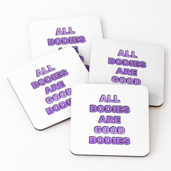 Item preview, All bodies are good bodies - body positive designed and sold by Inspirationmotivation.