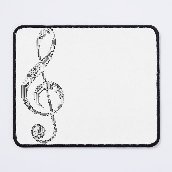 Item preview, Electronic Music: Treble Clef designed and sold by PlaytonicMedia.