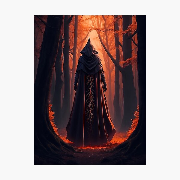 Item preview, Wise Orange Wizard designed and sold by Robertworkshop.