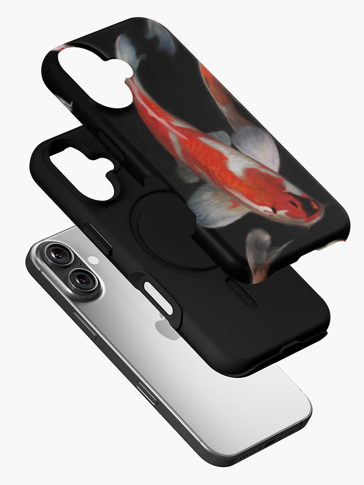 Thumbnail 2 of 4, iPhone Case, Koi Fish designed and sold by BoltonFineArt.