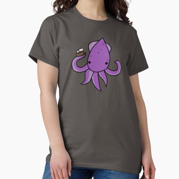 Vista previa del artículo con la obra «Chibi Kraken», diseñado y vendido por PhoCreations.
