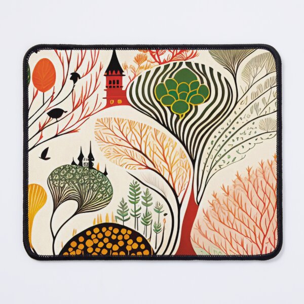 Item preview, The city after crossing the enchanted white forest designed and sold by paulagonig.
