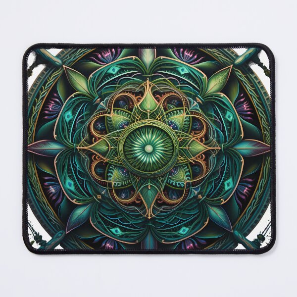 Aperçu de l'œuvre Mandala Ayahuasca créée et vendue par RiverstepStudio.