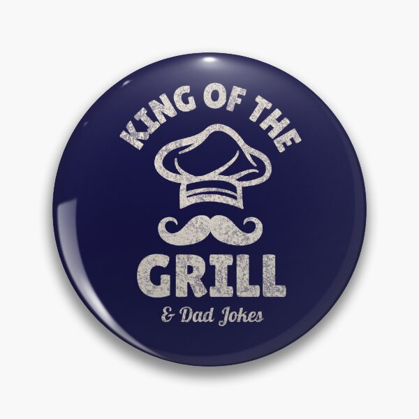 Item preview, King of the Grill and Dad Jokes designed and sold by ClaytownTees.