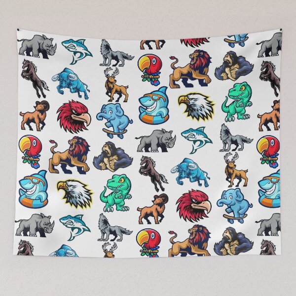 Item preview, Mega Pack Animal Mascots designed and sold by AnimalLover4eva.