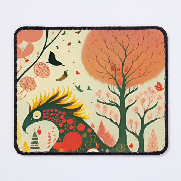 Item preview, The autumn monster scares the forest animals designed and sold by paulagonig.