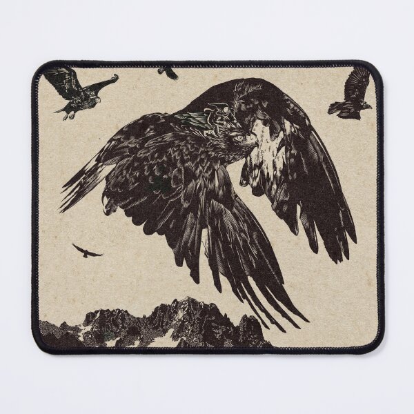 Item preview, Riding an Eagle - Inspired by The Hobbit by JRR Tolkien designed and sold by Jarrod Hall Art.