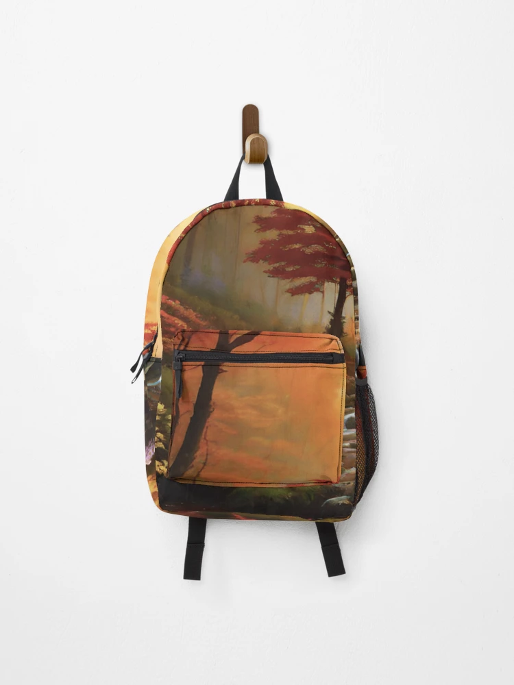 Thumbnail 1 of 3, Backpack, Fall Rush designed and sold by TiltedCode.
