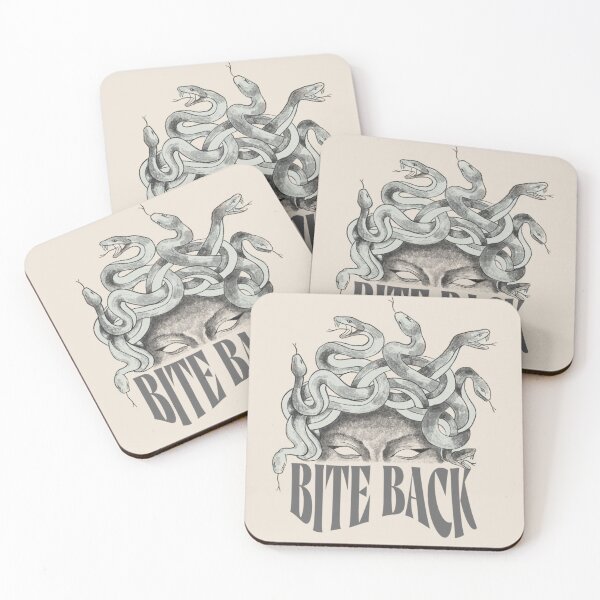 Item preview, Medusa bite back designed and sold by sagegreenmoon.