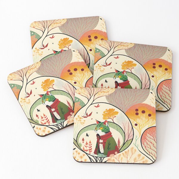 Item preview, The dream of a cat in the forest designed and sold by paulagonig.
