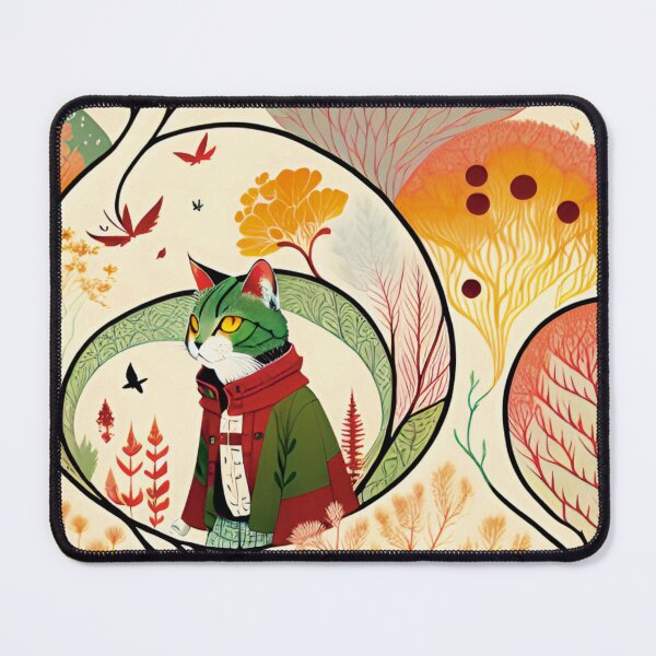 Item preview, The dream of a cat in the forest designed and sold by paulagonig.