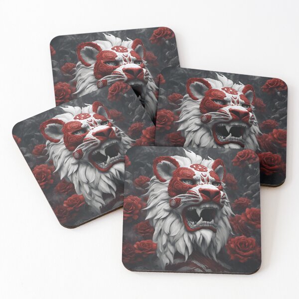 Item preview, Day of the Dead - Lion designed and sold by Patricia Johnston.
