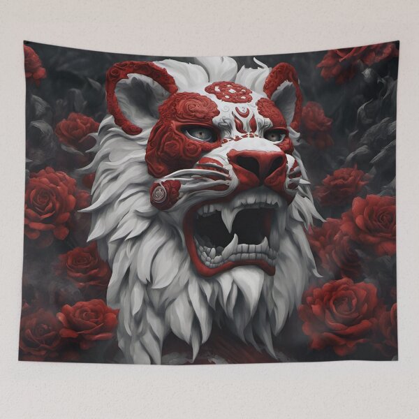 Item preview, Day of the Dead - Lion designed and sold by Patricia Johnston.