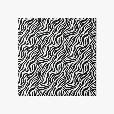 Pink Zebra Print | Art Board Print