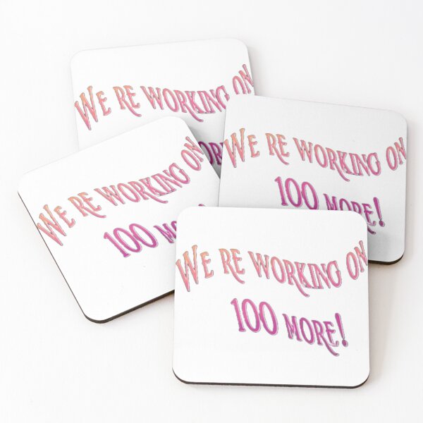 Item preview, Camp Louise "We're Working on 100 More" designed and sold by CurlyMermaid.