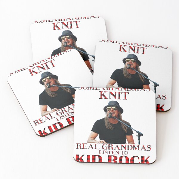 Item preview, Some Grandmas Knit Real Grandmas Listen to Kid Rock  designed and sold by CarrieCremin.