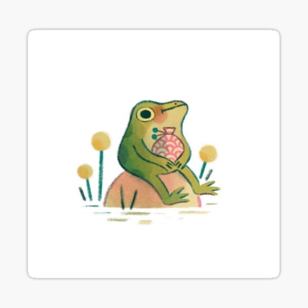 Frog Stickers for Sale