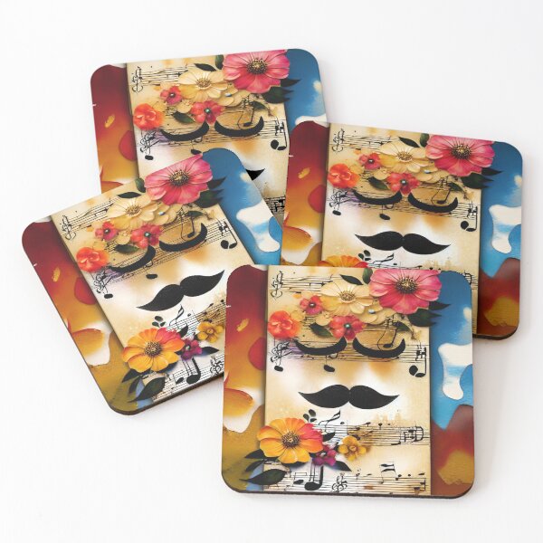 Item preview, Music For Mustaches designed and sold by TiltedCode.