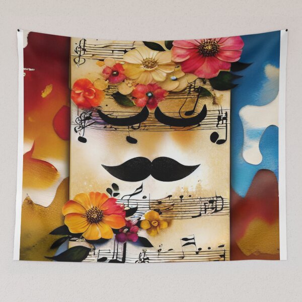 Item preview, Music For Mustaches designed and sold by TiltedCode.