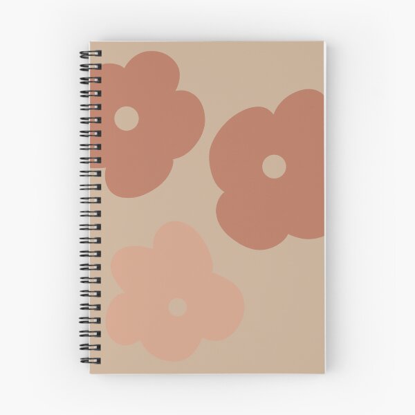 Item preview, Skin Brown Khaki Beige Retro Jumbo Flower Power Abstract Contemporary Pattern designed and sold by ZodiacGradient.