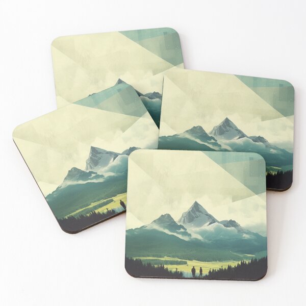 Item preview, Mountain view in the morning designed and sold by schamsyy.